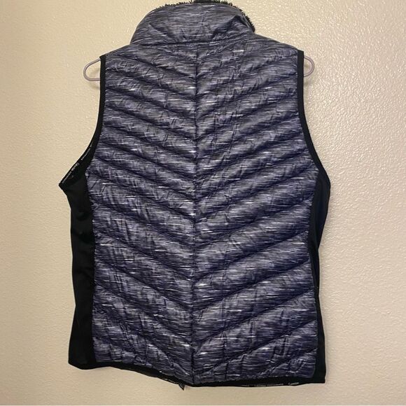 Calvin Klein performance premium down puffer blue vest jacket EUC Large - Picture 2 of 11